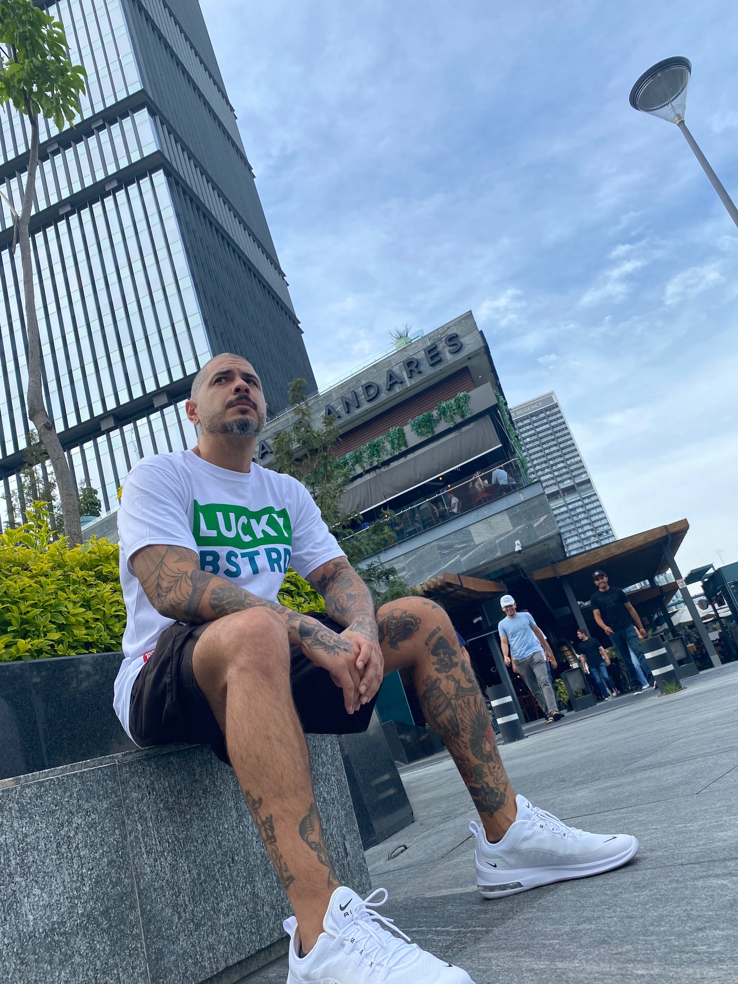 LUCKY BSTRD - BLOCK WHITE