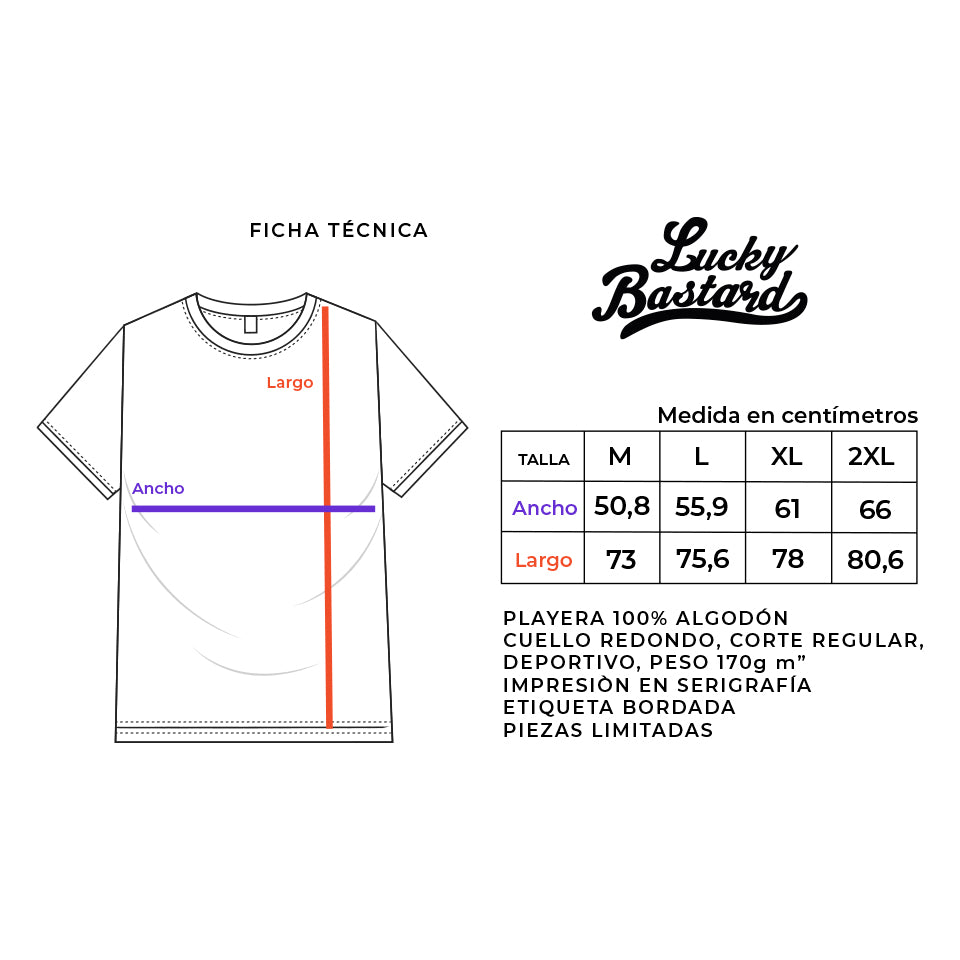 LUCKY BSTRD - Flor Guinda LBMX